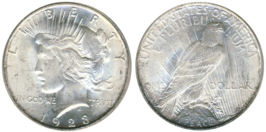 1923 Peace Dollar 1923 Peace Dollar