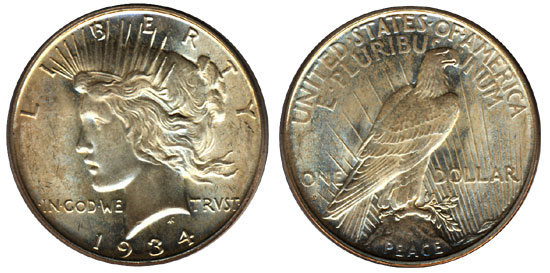 Peace Dollar series